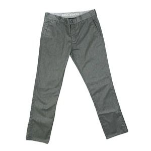 Billabong Men’s‎ Gray Chino Pants Size 34 Straight Leg